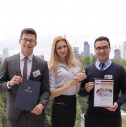 Siegerteam Bankfachklasse-Award