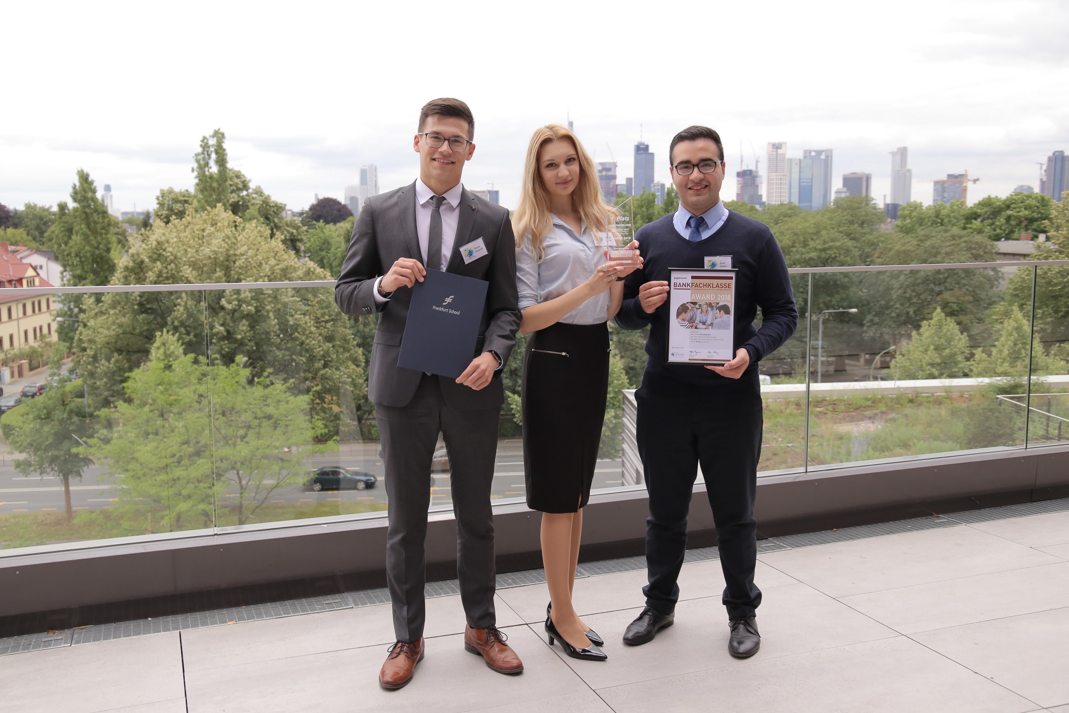 Siegerteam Bankfachklasse-Award, Auszubildende der Deutschen Bank AG Essen