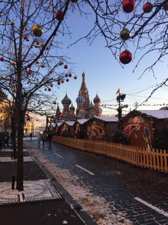 Red Square during Christams time